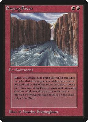 Raging River card from Beta Edition