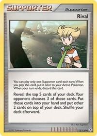 Rival card from Diamond and Pearl