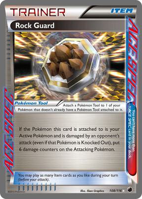 Rock Guard card from Plasma Freeze