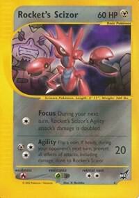 Rocket's Scizor - 4 card from Best of Promos