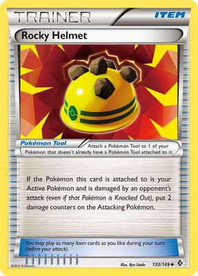 Rocky Helmet card from Boundaries Crossed