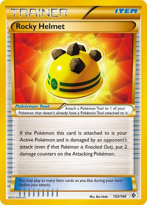 Rocky Helmet (Secret) card from Boundaries Crossed