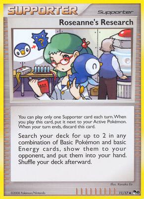 Roseanne's Research card from POP Series 8