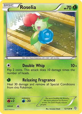 Roselia (12) card from Dragons Exalted