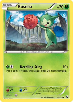 Roselia (13) card from Dragons Exalted