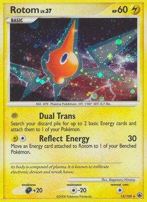 Rotom card from Majestic Dawn