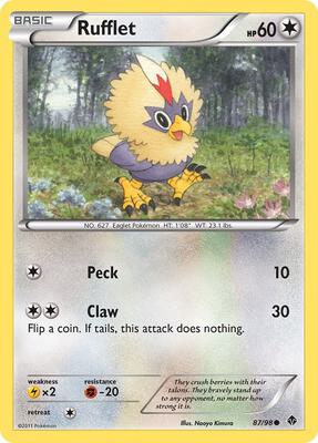 Rufflet (87) card from Emerging Powers