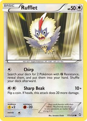 Rufflet card from Dragons Exalted