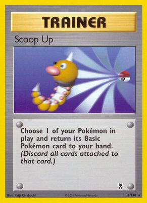 Scoop Up card from Legendary Collection