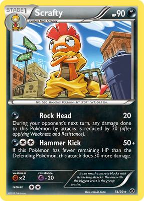 Scrafty card from Next Destinies