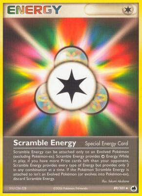 Scramble Energy card from EX Dragon Frontiers