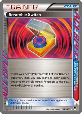 Scramble Switch card from Plasma Storm