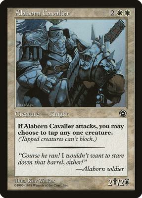 Alaborn Cavalier card from Portal Second Age