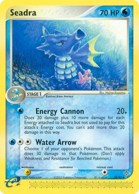 Seadra - 39/97 card from EX Dragon