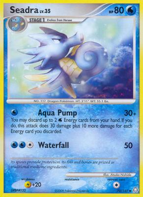 Seadra card from Legends Awakened