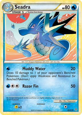 Seadra card from Unleashed