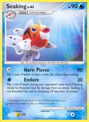 Seaking card from Supreme Victors