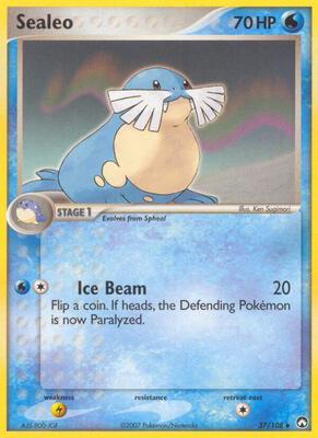 Sealeo card from EX Power Keepers