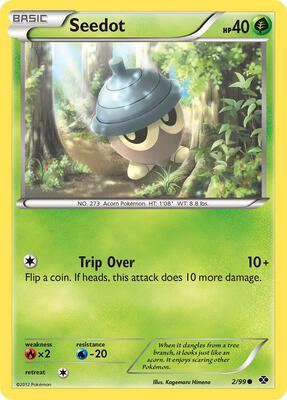 Seedot card from Next Destinies
