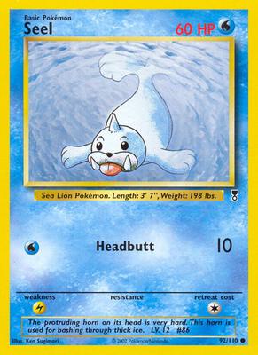 Seel card from Legendary Collection