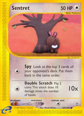Sentret card from Aquapolis