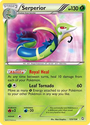 Serperior card from Dragons Exalted