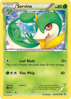 Servine card from Legendary Treasures: Radiant Collection