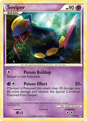 Seviper card from Call of Legends