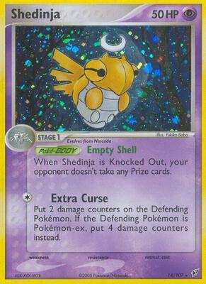 Shedinja card from EX Deoxys