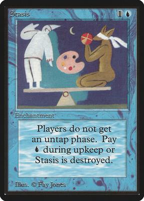 Stasis card from Beta Edition