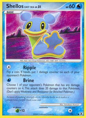 Shellos East Sea card from Rising Rivals