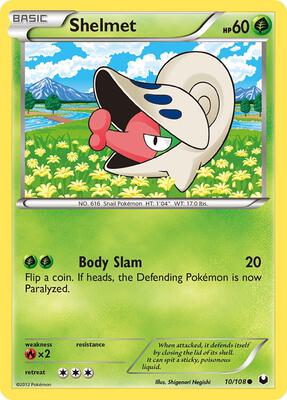 Shelmet card from Dark Explorers