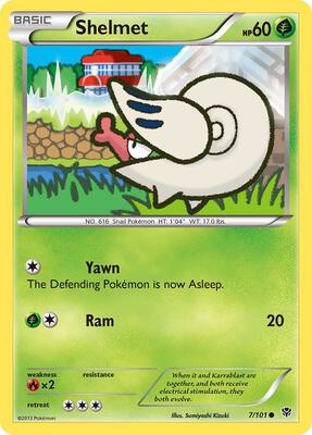 Shelmet card from Plasma Blast