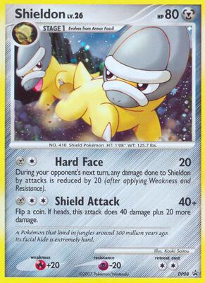 Shieldon - DP08 card from Diamond and Pearl Promos