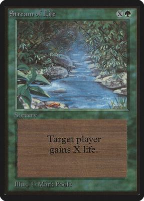 Stream of Life card from Beta Edition