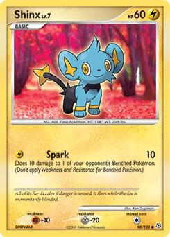 Shinx card from Diamond and Pearl