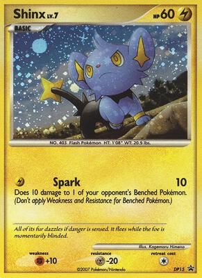 Shinx - DP15 card from Diamond and Pearl Promos