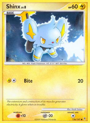 Shinx card from Supreme Victors