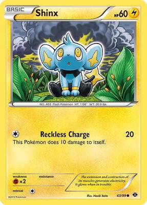 Shinx (43) card from Next Destinies