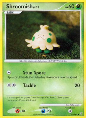Shroomish card from Supreme Victors