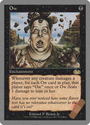 Ow card from Unglued