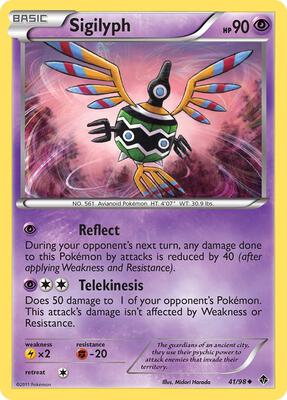 Sigilyph (41) card from Emerging Powers