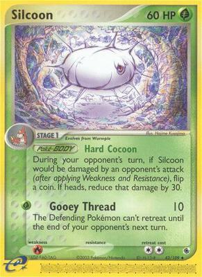 Silcoon card from EX Ruby and Sapphire
