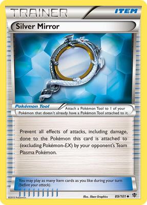 Silver Mirror card from Plasma Blast