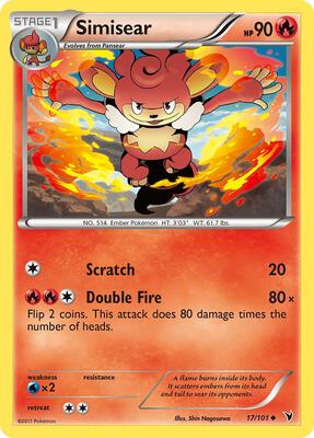 Simisear card from Noble Victories