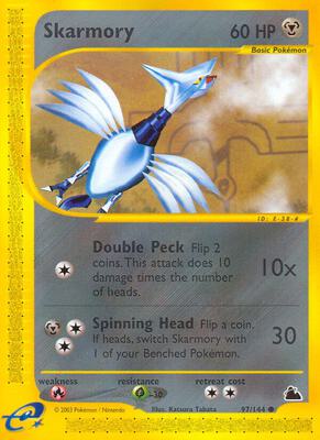 Skarmory card from Skyridge