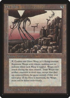 The Hive card from Beta Edition