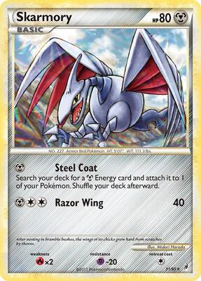 Skarmory card from Call of Legends