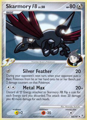 Skarmory FB card from Supreme Victors