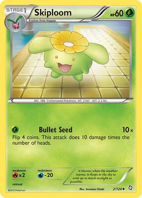 Skiploom card from Dragons Exalted